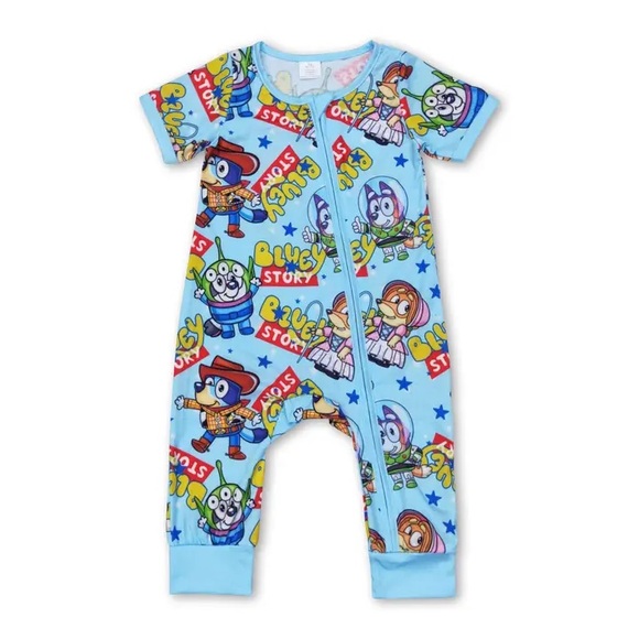 Bluey Bamboo Toy Story Zippy Sleeper - Picture 1 of 4